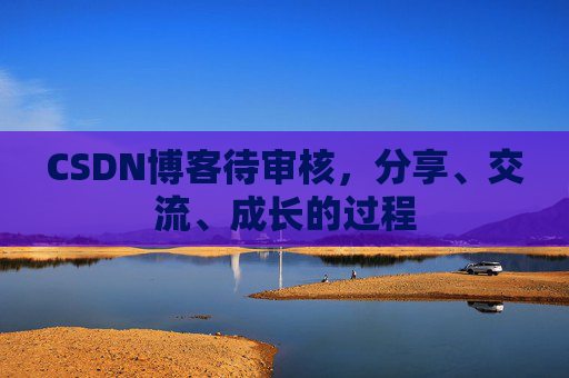 CSDN博客待审核，分享、交流、成长的过程